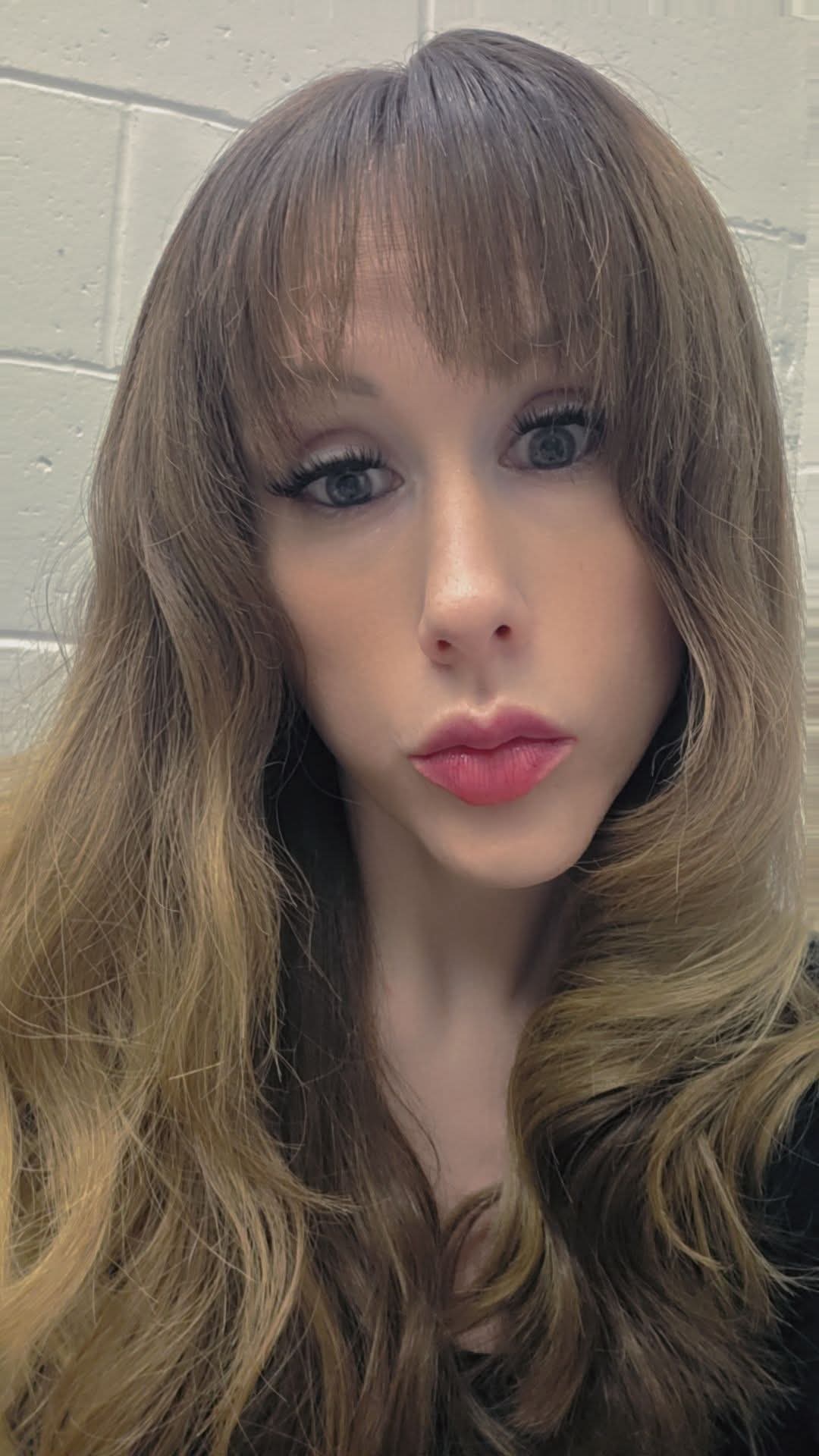 The Wig Fox "Laney" 19" Long W/Added Bang Brazilian Texture Human Hair