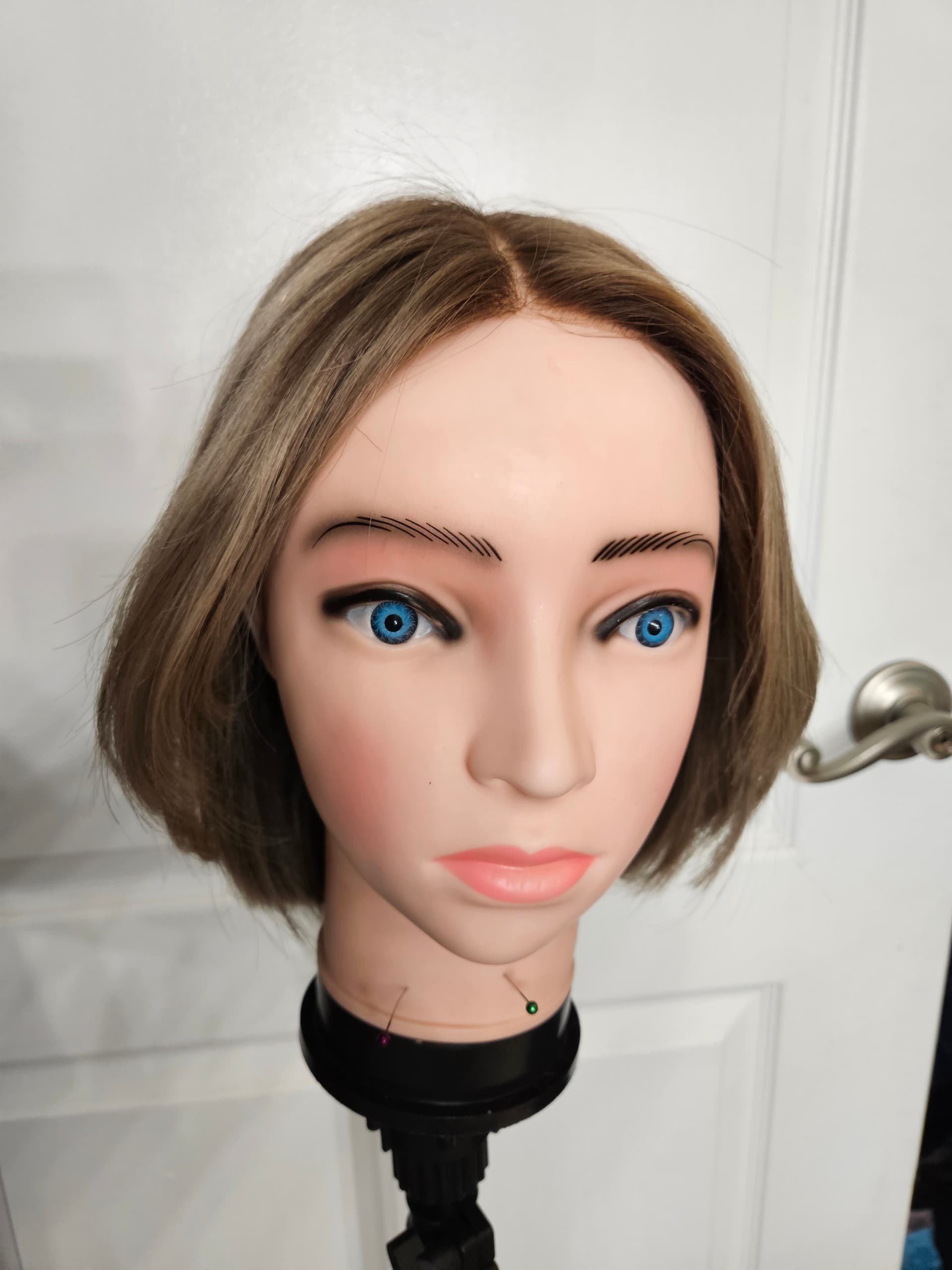 Bea's Bobs Blonde Human Hair wig