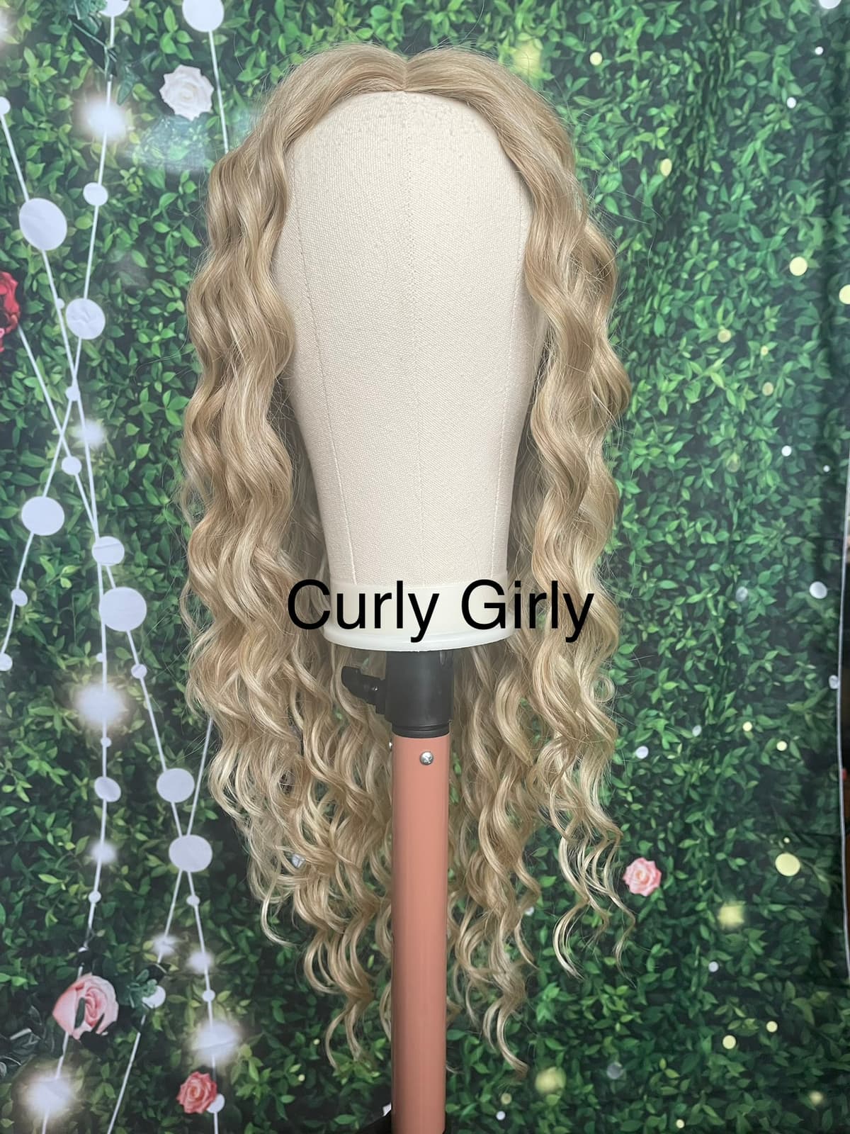 Hairdo curly girlie R14/88H (golden wheat)