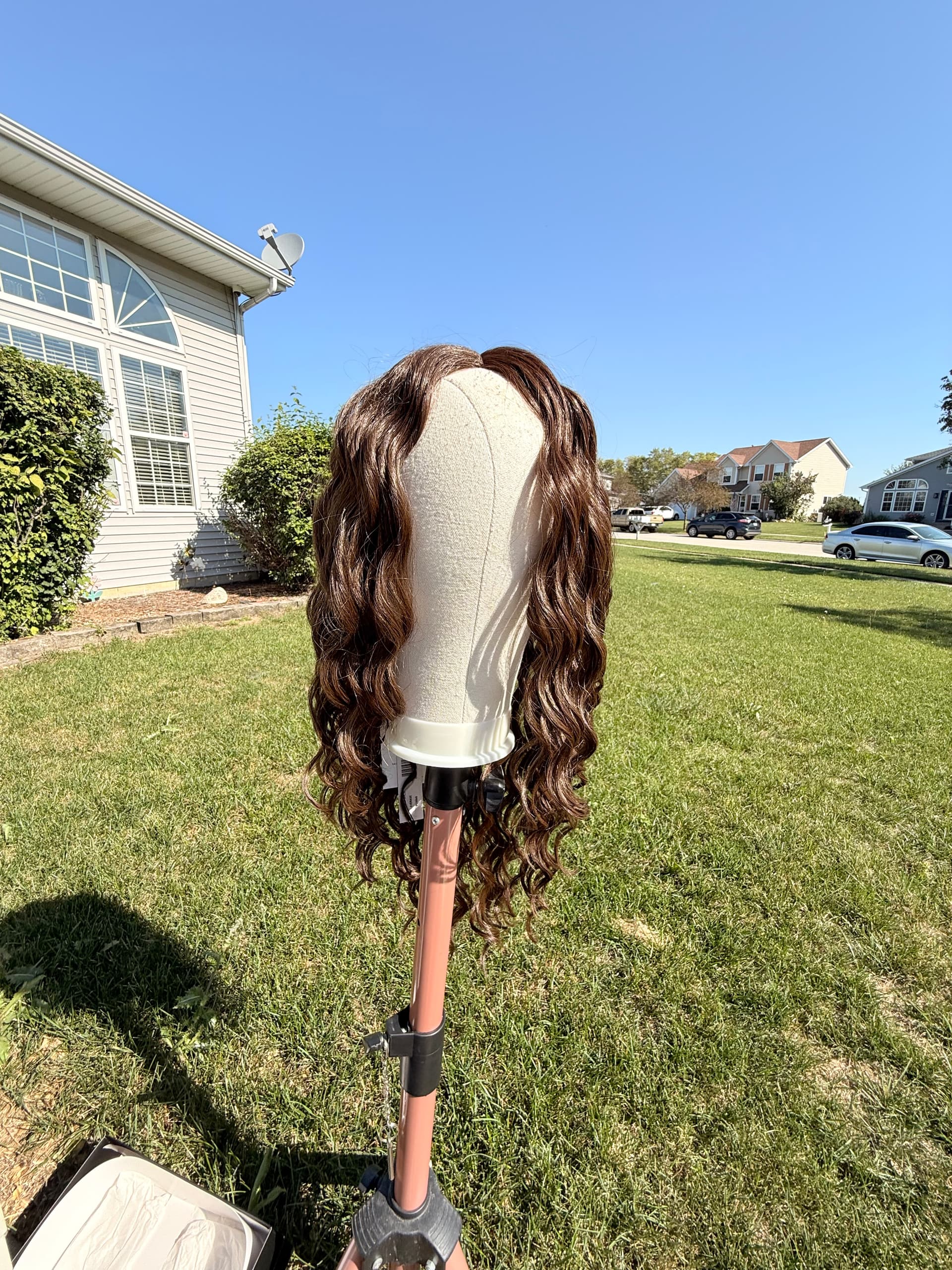 Hairdo Curley Girlie R10 chestnut light brown