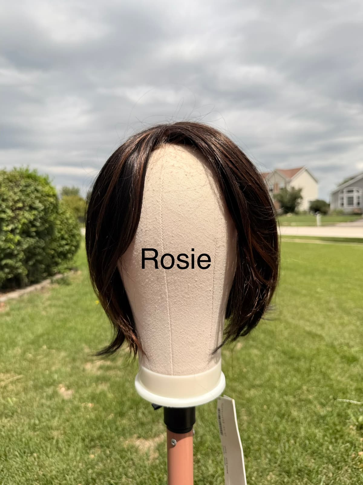 Jon Renau Rosie in dark chocolate cherry ganache