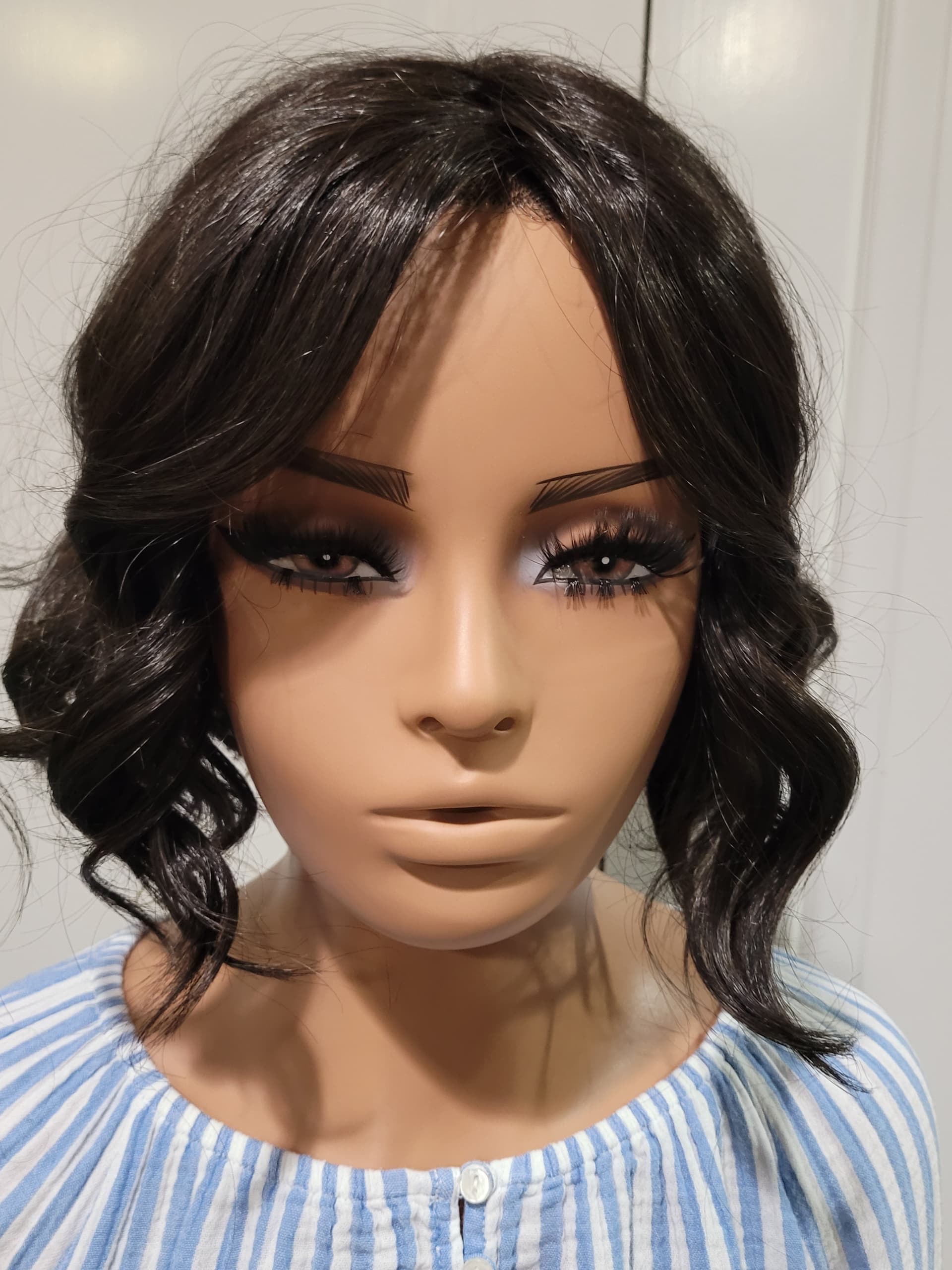 Free Shipping / Belle Tress Cafe Collection Jasmine Jazz HF in Cappuccino with Cherry