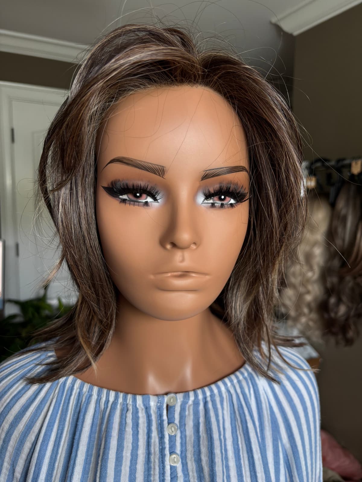 Free-Shipping / Great Deal on Belle Tress /Chicago /Dark Brown HL