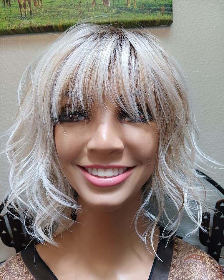 Amore Terra Wig in White Rose Blonde R