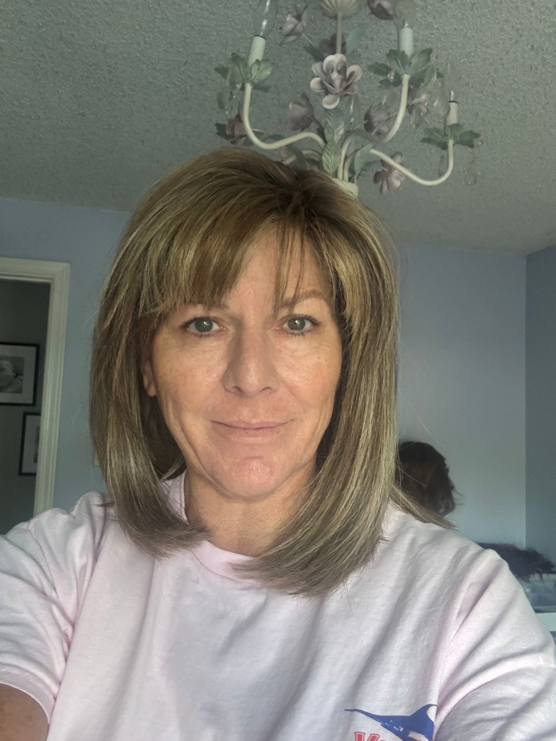 Belle Tress brown blond highlight straight
