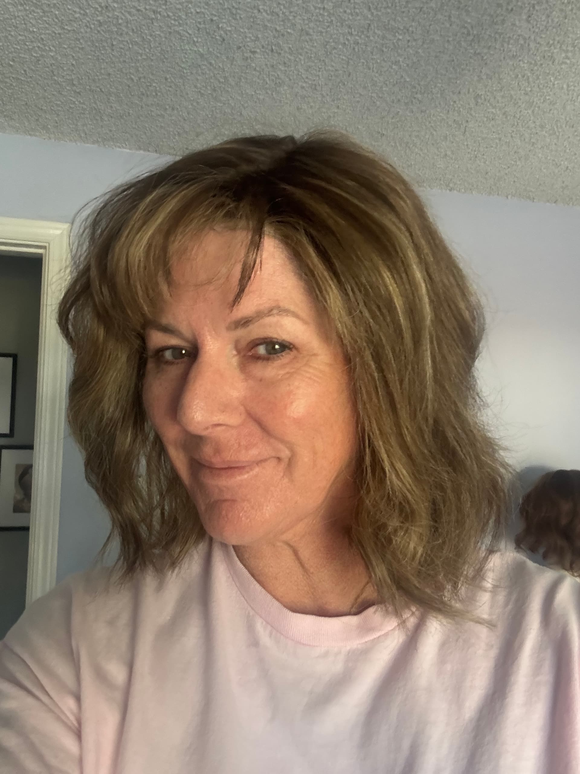 Raquel Welch brown blond wavy