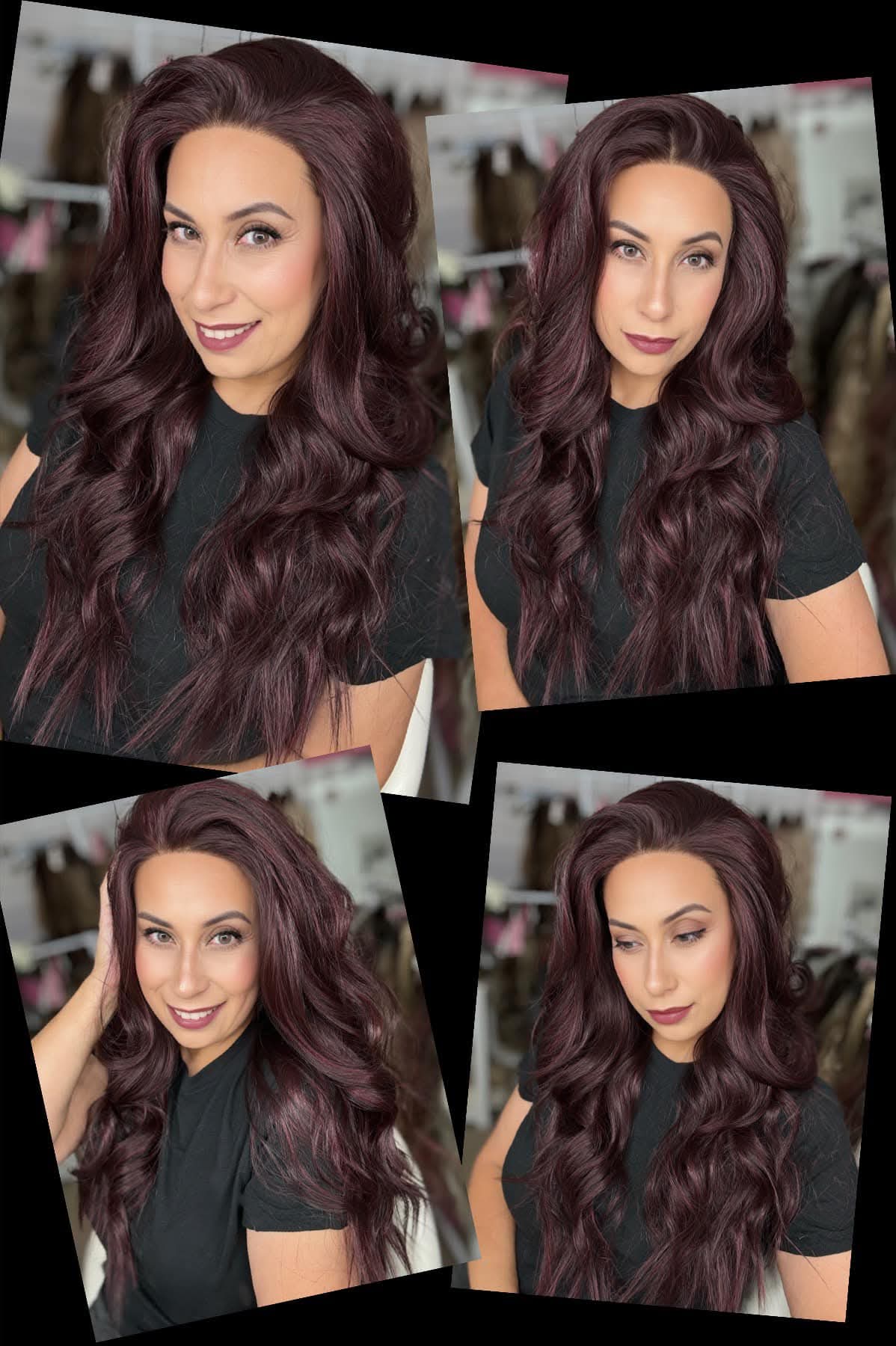 Morgana burgandy Chelsey Smith Crowns